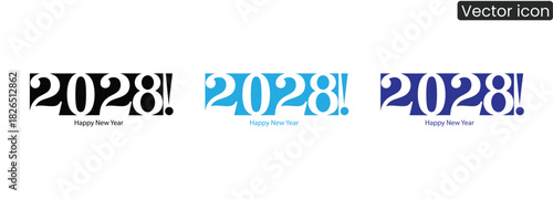 Modern 2028 New Year designs offer a festive and vibrant way to celebrate the coming year. Perfect for cards, invites, and promotions, spreading joy and cheer.