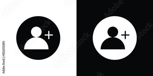 New account icon, logo, app, template. EPS10