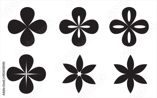 flower, vector, art, icon, element, logo, image.