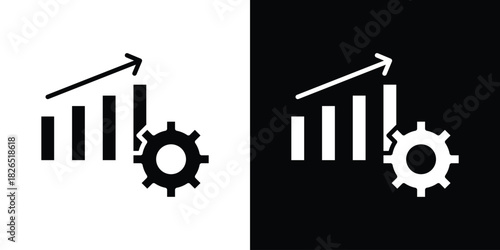 Productivity icon, logo, app, template. EPS10