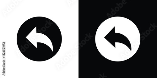 Reply icon, logo, app, template. EPS10