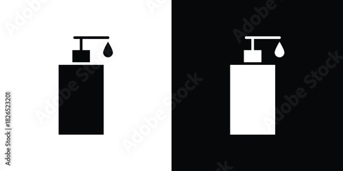 Sanitizer icon, logo, app, template. EPS10