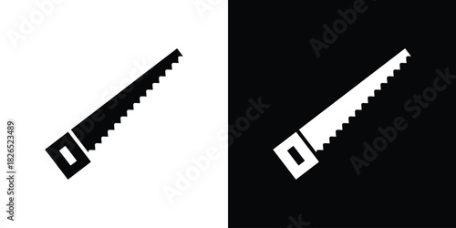 Saw icon, logo, app, template. EPS10