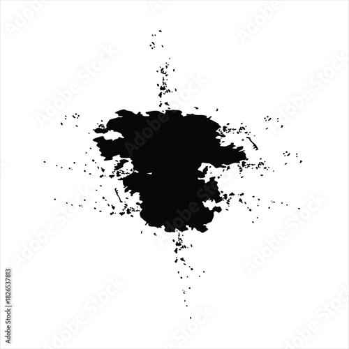 Highly detailed Federated States of Micronesia with Pohnpei map with borders isolated on background. vector illustration.