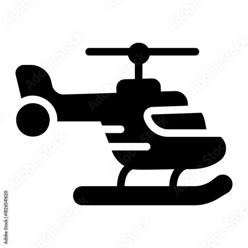 Helicopter  Solid icon