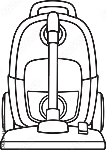 Electric icon design vector illustration of a clean vacuum cleaner, light lamp, and plug technology object