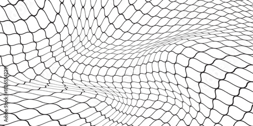 Mesh texture for fishing nets. Grunge pattern for sportswear or soccer goal, volleyball net, basketball hoop, hockey, athletics. Mesh modern net.art
