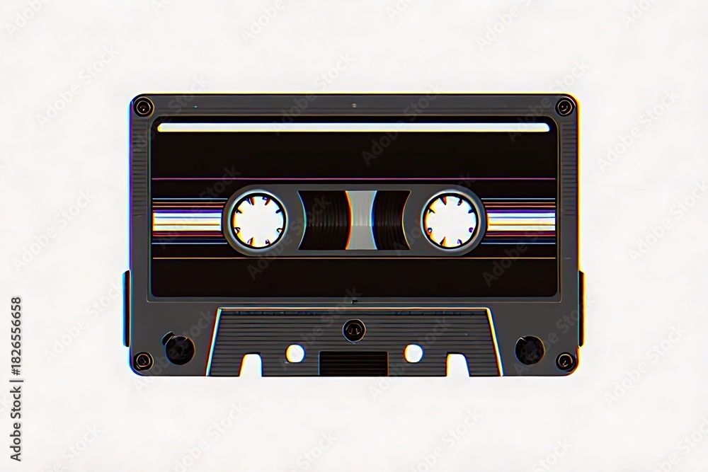 Naklejka premium audio cassette tape