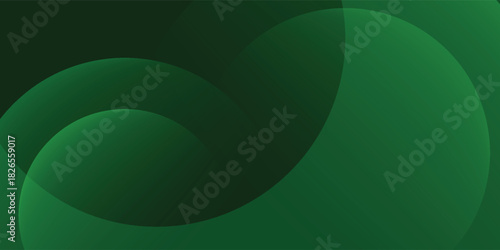 Green background abstract art illustration