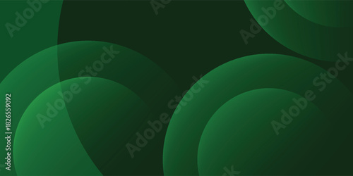 Green background abstract art illustration