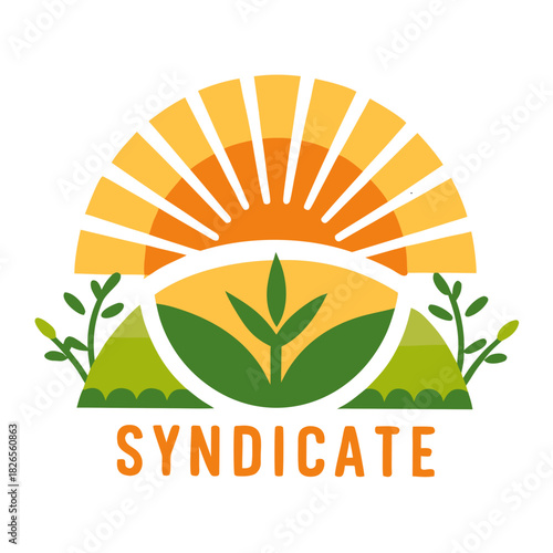 abstract floral design