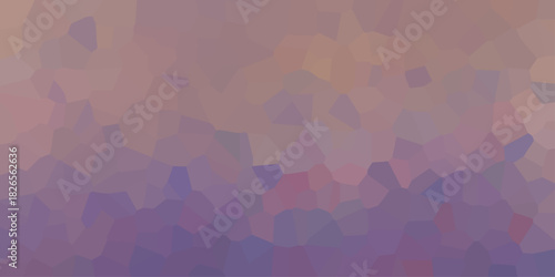 Soft Gradient Mosaic Background with Pastel Hues and Geometric Crystal Shapes for Abstract Design and Digital Art