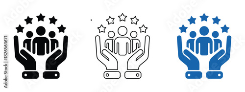 Customer retention icon, customer loyalty icon, vector icons for app, website, and ui design, featuring client loyalty, repeat purchase, satisfaction indicators, and business growth concepts