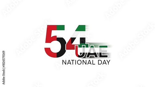 Celebrating the 54th UAE National Day, United Arab Emirates National Day