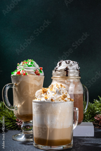  Autumn winter coffee latte set