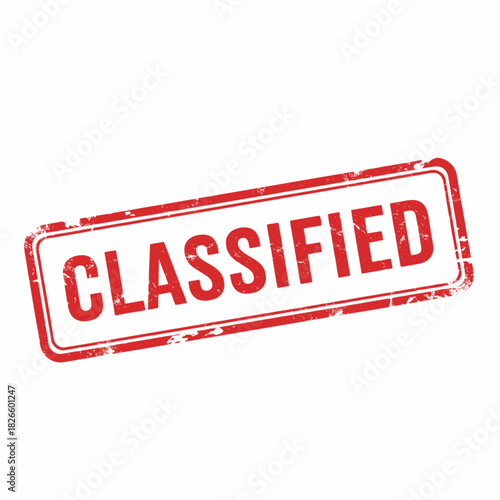 Red grunge rubber stamp with 