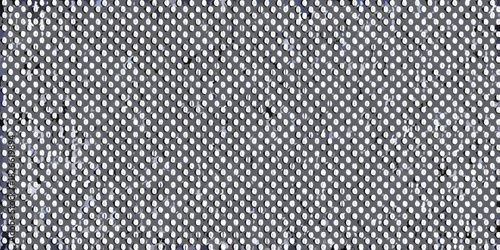 Abstract metal grid texture with small holes for modern backgrounds