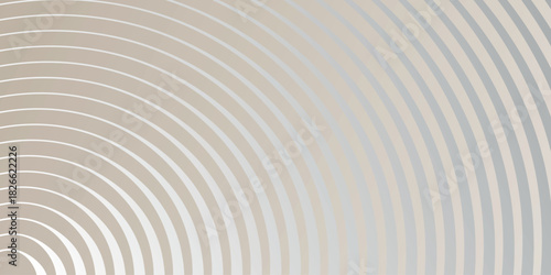 Luxurious abstract background with elegant shiny platinum stripes. Circular line pattern for business, brochures, certificates, and invitations.