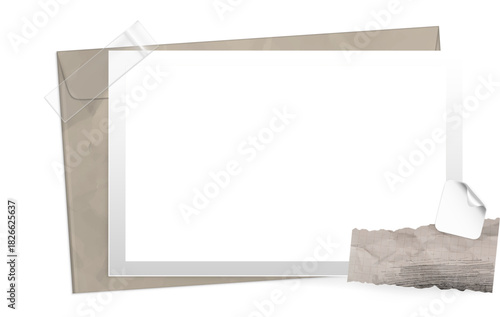 Postal Letter Scrapbooking