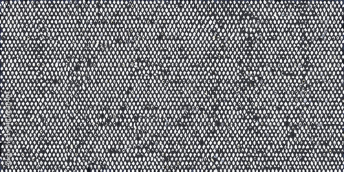 Abstract black and white pattern with small droplet shapes