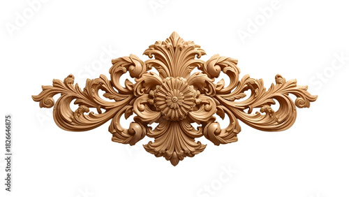 antique carved wooden door knocker