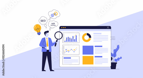 Search Engine Optimization Techniques With Data Analysis For Business Growth