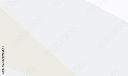 Blank white sheet of paper with red ribbon in the corner, a business document template design illustration