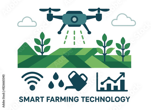 Smart farming technology: drone irrigation and data analytics in agriculture