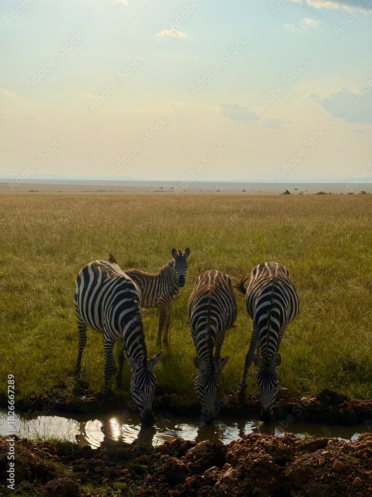 Naklejka premium Massai Mara Kenya