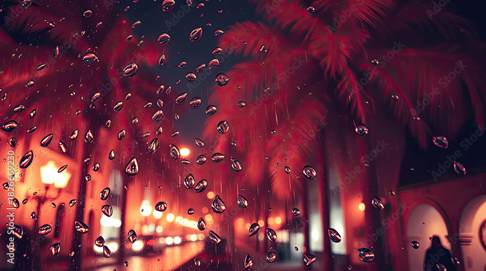 Fototapeta premium christmas tree lights