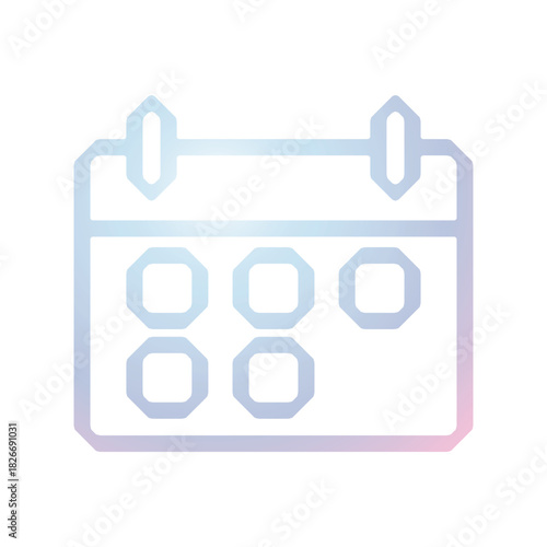 Calender icon design template
