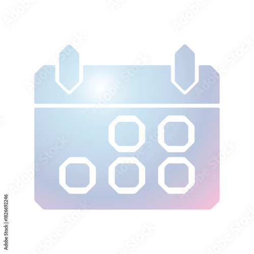 Calender icon design template