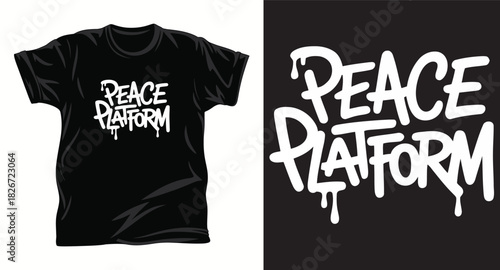 Literature graphic vector T shirt design print.