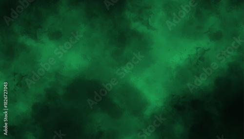 Dark green abstract fog background texture for mysterious designs.