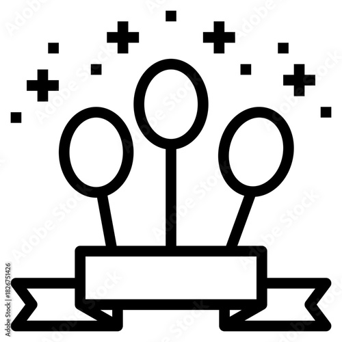 Celebration Balloons Icon