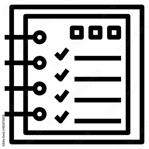 Completed Task List Icon