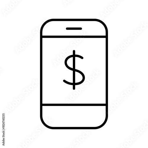 Smartphone with dollar