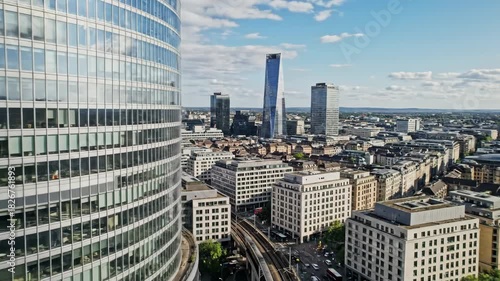 Modern Cityscape: Brussels Skyline, Belgium