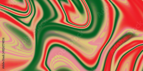 Abstract color background in impressionism style of multicolored liquid colors. Orange teal digital marbling. Abstract marbled texture. Liquid paint abstraction.