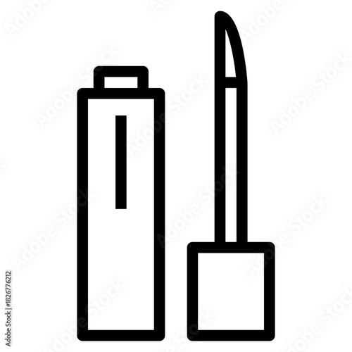 Lip gloss icon illustration