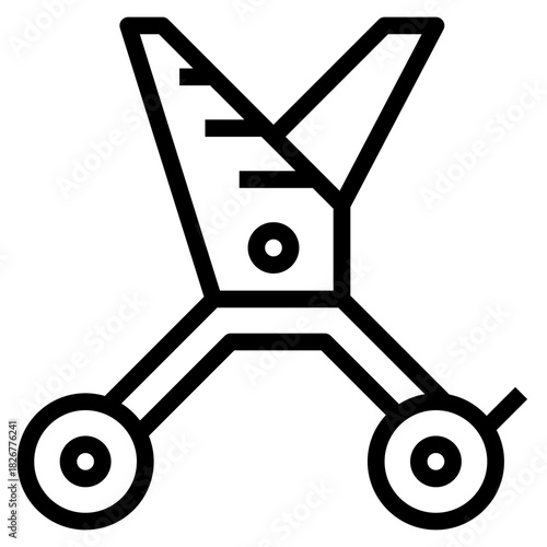 Sharp Cutting Tool Icon