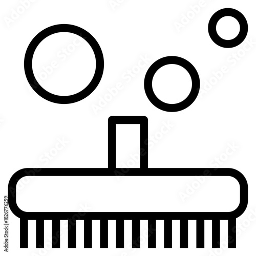 Scrubbing bubbles concept