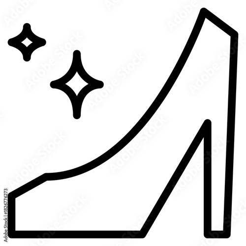 Sparkling Stiletto Shoe