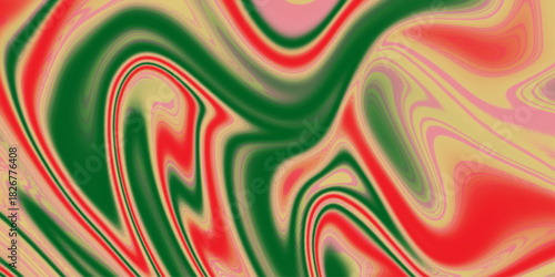 Abstract color background in impressionism style of multicolored liquid colors. Orange teal digital marbling. Abstract marbled texture. Liquid paint abstraction.