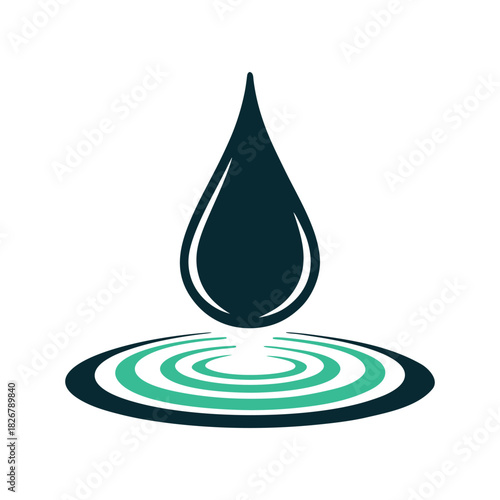 Water Drop Ripple Vector Icon Illustration Vector Icon Set of Various Transportation Vehicles