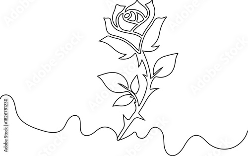 abstract floral background with roses