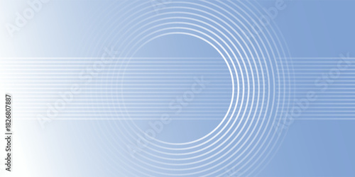 Abstract blue modern background with circle elements. Digital technology concept. modern eps10