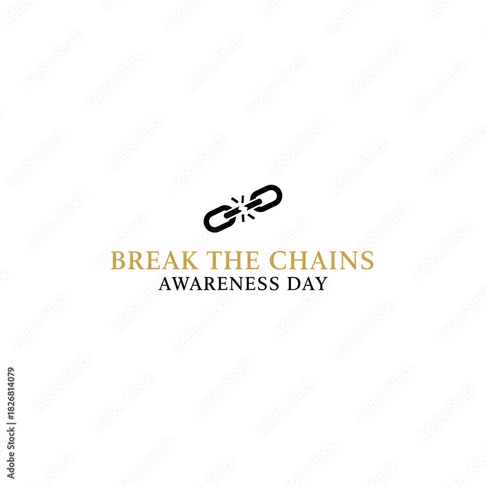 Fototapeta premium Awarenesscampaign design on white background 