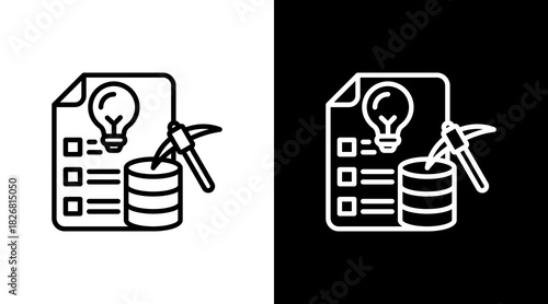 Data Mining With Icon Set Design