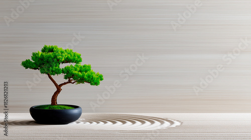 Traditional Japanese Zen Ga...